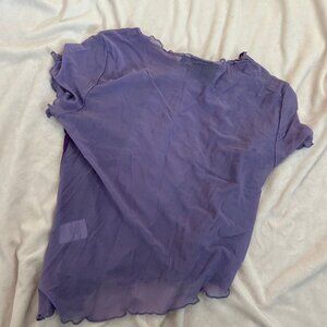 Pretty Damage mesh shirt